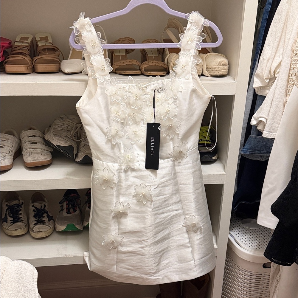 Elliatt Elder Embellished Mini Dress